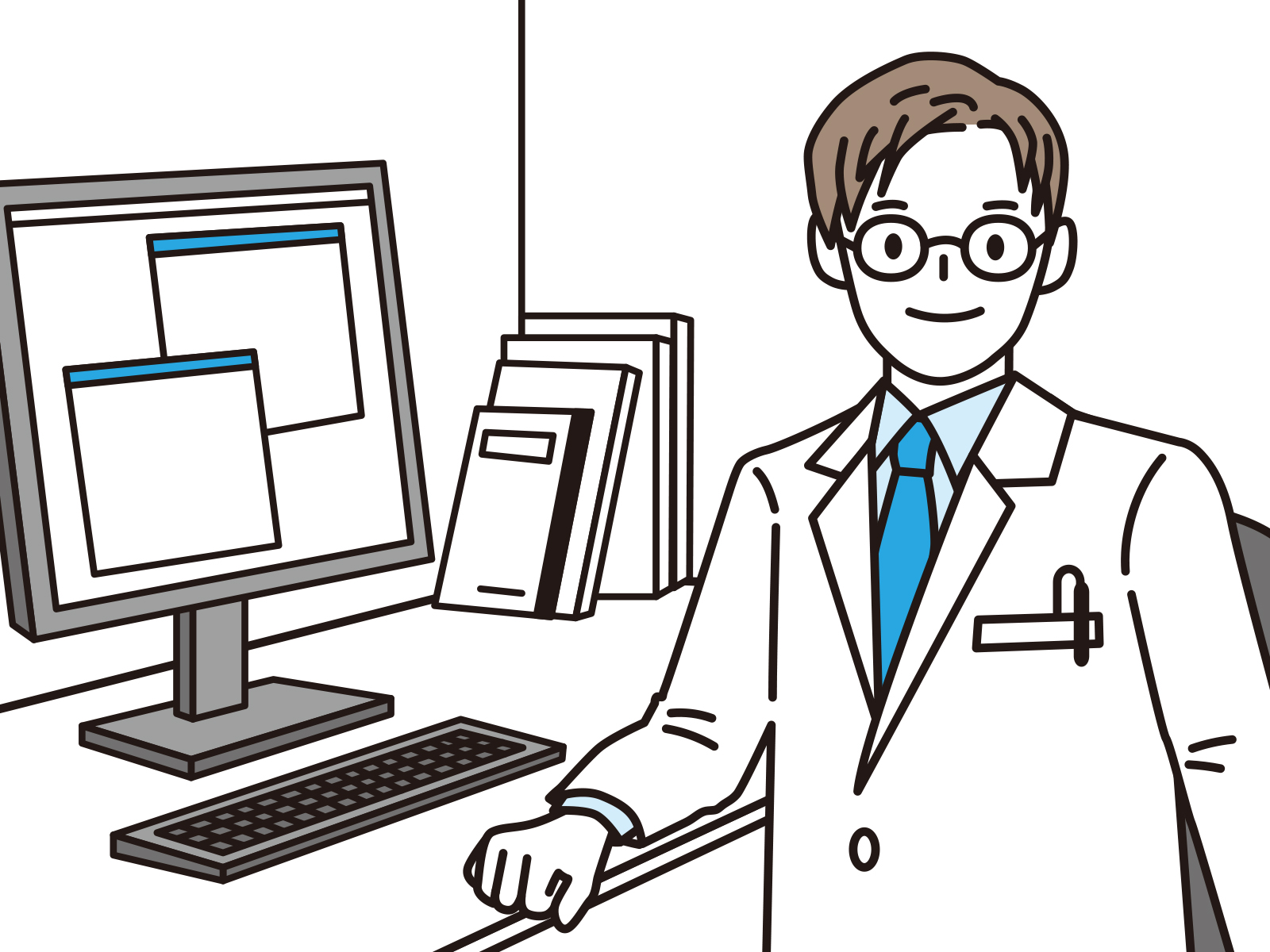 電子カルテや検査機器などとの連携イメージ